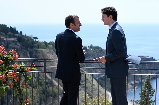 macron-and-trudeaus